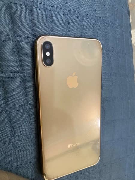 iphone X MAX 256GB gold pta approved 1