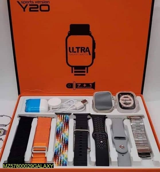 7 straps high quality smart watch 6