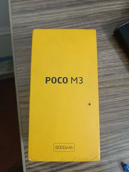 Poco m3 4 GB 128 Blue Color With Box 0