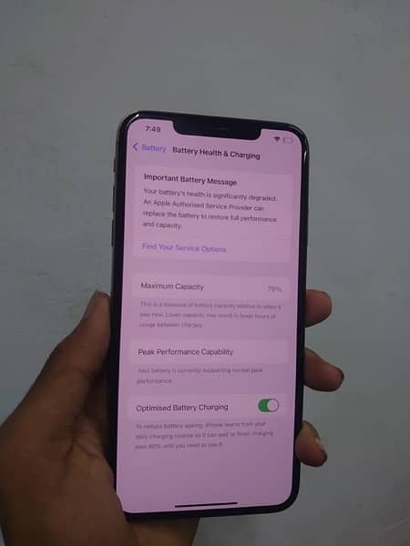 iphone xs max 256GB PTA Approved physical 1