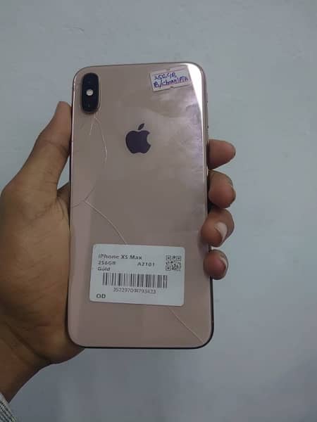iphone xs max 256GB PTA Approved physical 9