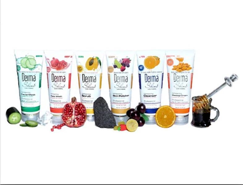 Derma Shine Fruit Facial Kit 6 Tubes outstanding quality 8