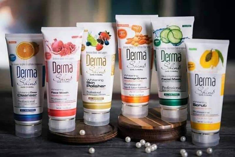 Derma Shine Fruit Facial Kit 6 Tubes outstanding quality 9