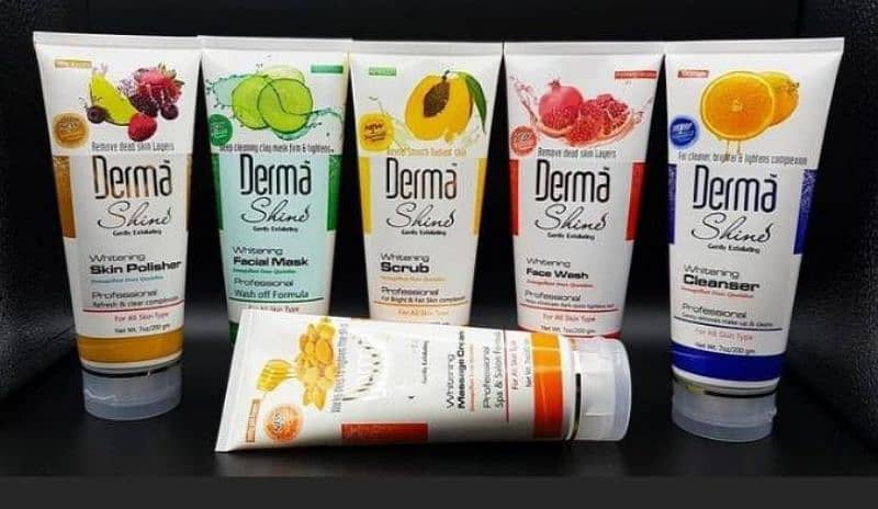Derma Shine Fruit Facial Kit 6 Tubes outstanding quality 10