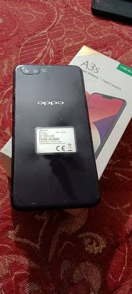 oppo a3s   3/32 complete box charger 2
