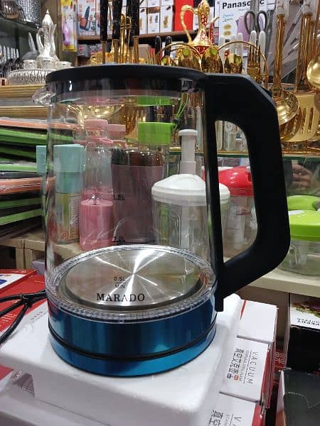 Glass electric kettle high quality glass lighting glass 1