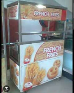 Agr Ksi k pass Fries Stall(Counter) hy tou mujy call kry