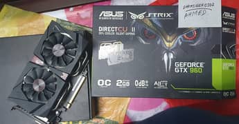 nVidia Asus Strix OC GTX 960 2GB GDDR5 with BOX | Graphics Card