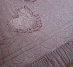 king size pink luxury bedsheet