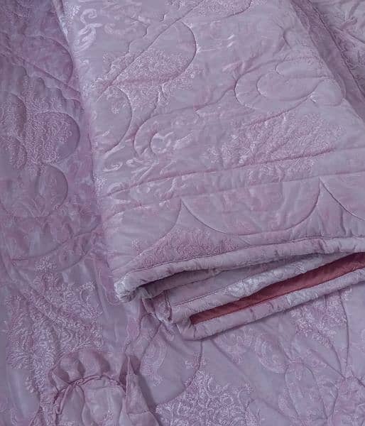 king size pink luxury bedsheet 1