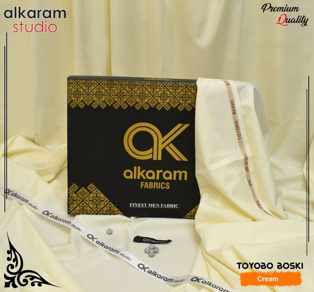 alkaram boski with box packing 0