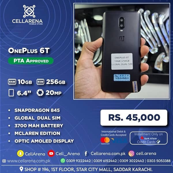 Cellarena Oneplus 6T Approved 0