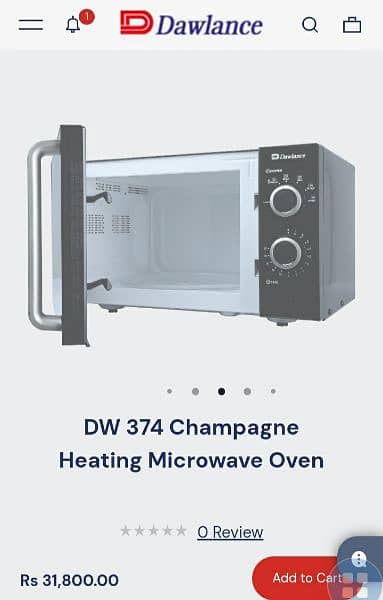 Dawlance microwave pin pack 1