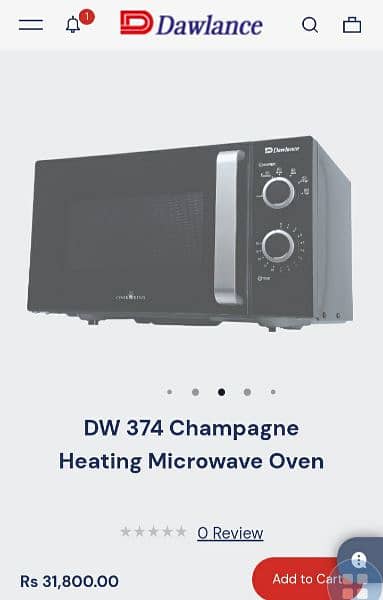 Dawlance microwave pin pack 2