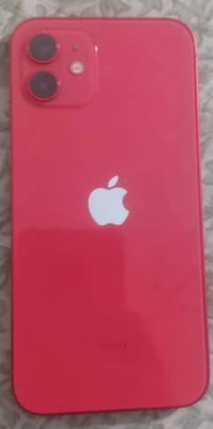 IPhone 12 jv 64 gb non pta colour Red 10 by 10 condition 84 battery