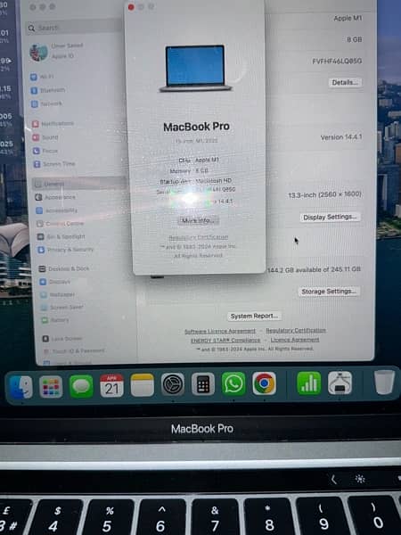 Apple Macbook Pro M1 2021 4