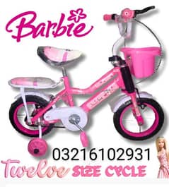kids Barbie cycle with sportable wheels best for your little ones 0