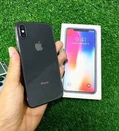 iPhone X pta approved with box Face ID ok 0