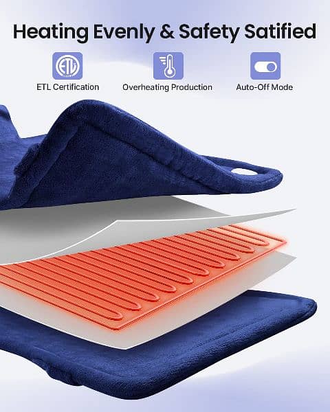 Electric Heating Pad for Back Pain Relief, RENPHO, Heat Pad 2