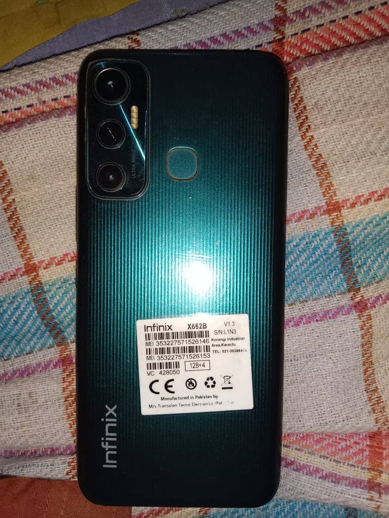 infinix HOT 11 4gb ram 128 memory condition 10/10 with daba connect me 4
