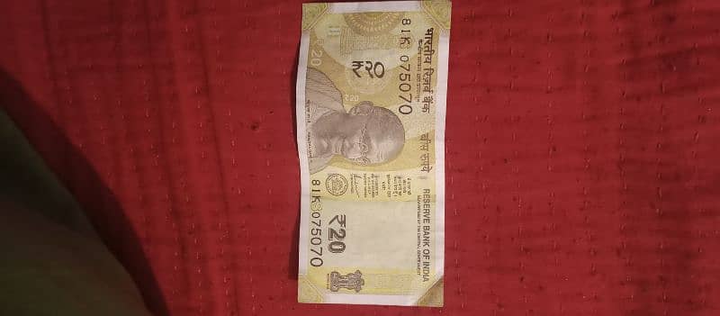 indian note Available 20 rupees 2