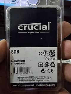 8GB RAM module Crucial DDR4 2666