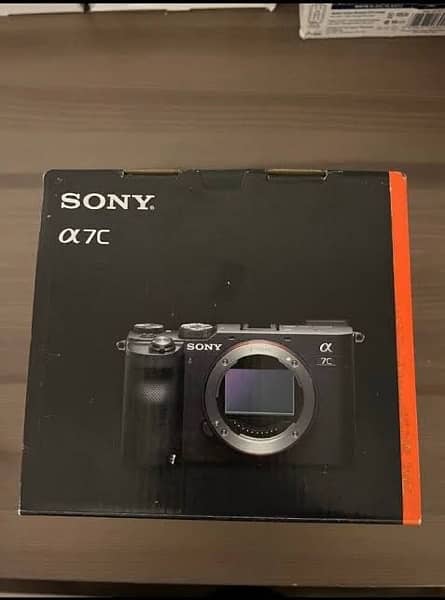 Sony A7c Full Frame Mirrorless Camera Body Only 1