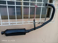 Akrapovic exhaust with ybr bend for sale