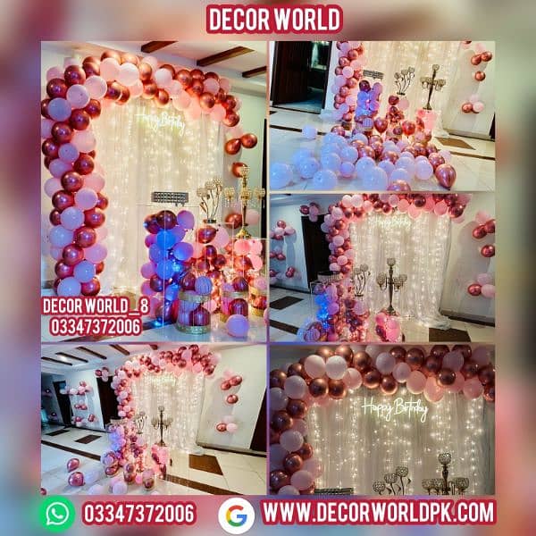 Decor world lahore dha party planner 4