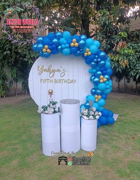 Decor world lahore dha party planner 7
