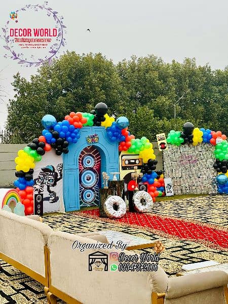 Decor world lahore dha party planner 17