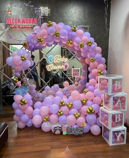 Decor world lahore dha party planner 19