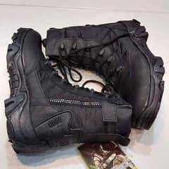Men's Comfortable Boots, Black Delta