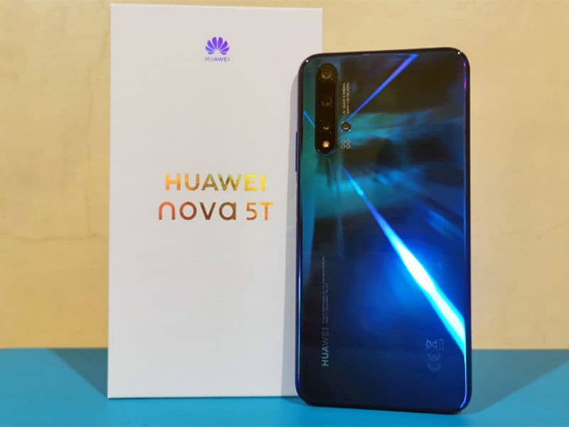 Huawei Nova 5t 8/128 blue colour 1