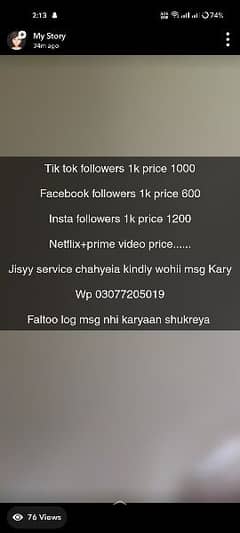 social media related All service's Available in cheap price