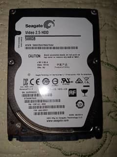 Seagate original 500GB hard drive