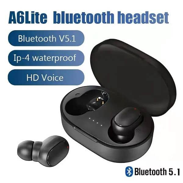 Original A6S TWS Headset Wireless Earphones Bluetooth Headphones 0
