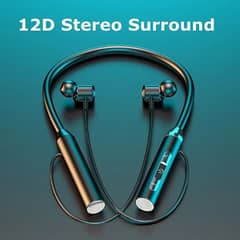 Bluetooth Earphones Wireless Headphones Magnetic Sport Neckband
