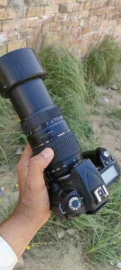 Nikon D90 with 70_300mm lenz