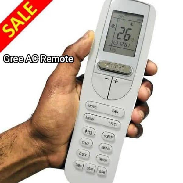 AC Inverter Gree Haier LG Remote Control 03008010073 2
