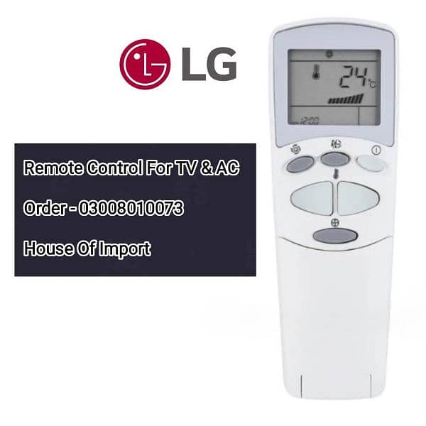 AC Inverter Gree Haier LG Remote Control 03008010073 3
