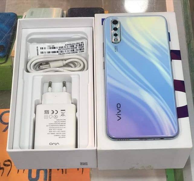 Vivo S1 4/128 GB PTA approved full box for sale 1