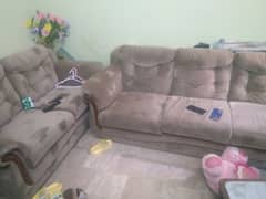 7 seater sofa set in American fabric made for sale