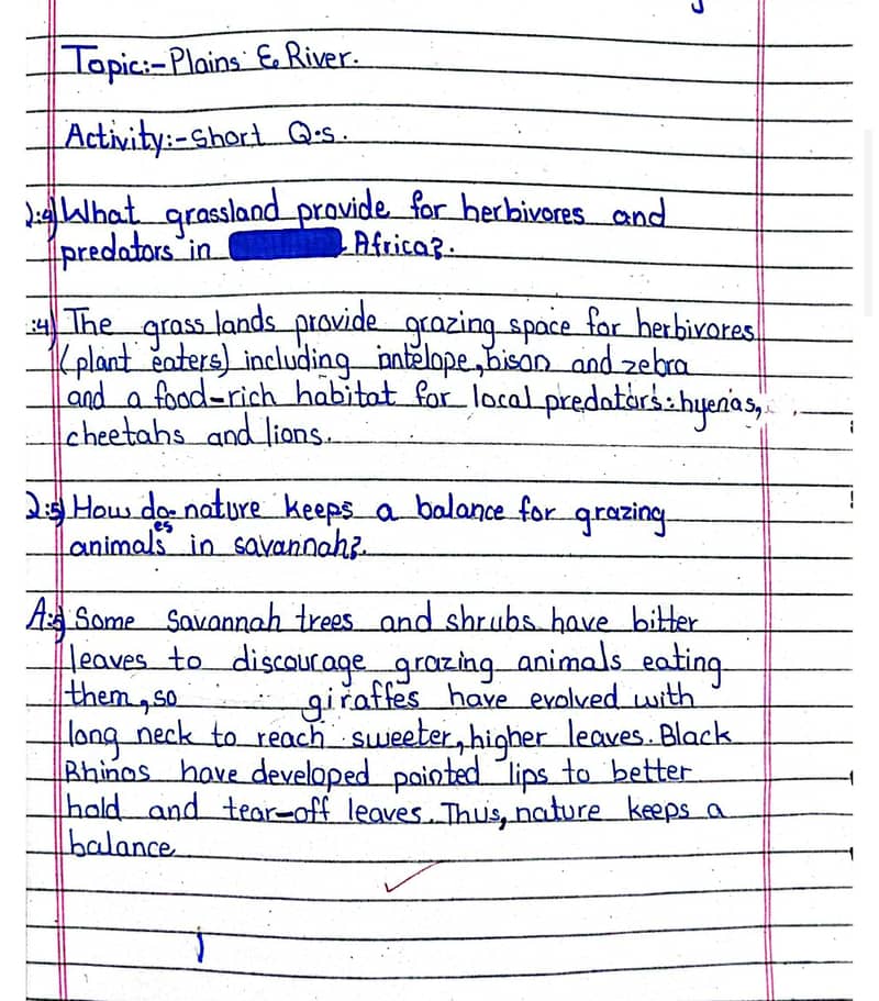 Handwritten assignment work 3