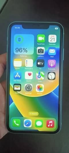iphone 11 64 Gb Factory Unlock 10/10 Condition Non Pta Water pack 0