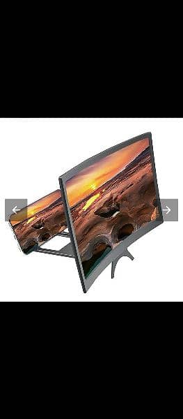12 Inch Curved Mobile Phone Screen Magnifier