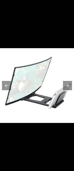 12 Inch Curved Mobile Phone Screen Magnifier 4