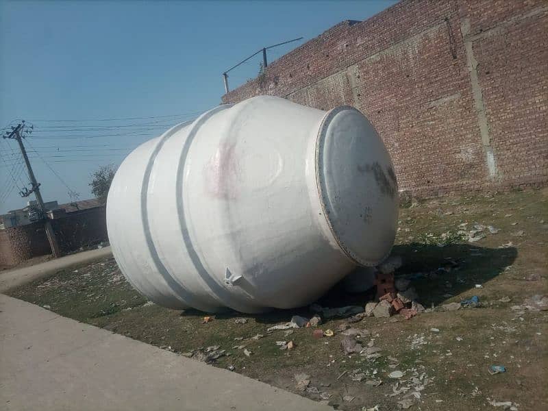 Fiber tanks for sale for textile or paper mill industries. 1