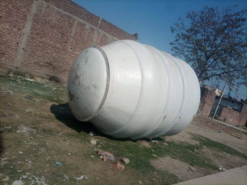 Fiber tanks for sale for textile or paper mill industries. 2