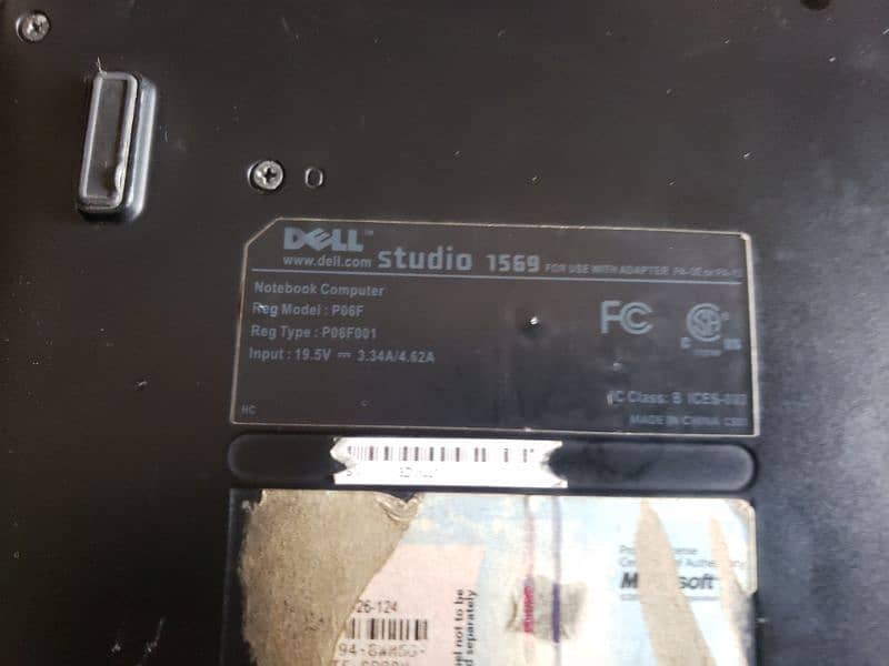 Dell studio 1569 Core i5 3